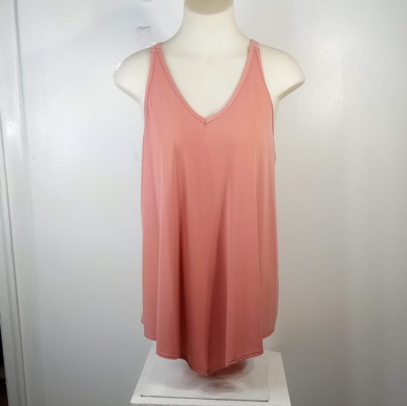 Firts Love Flowy Chiffon Sleeveless Top Sz 2X - Picture 8 of 8